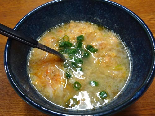 ４１玉子スープ