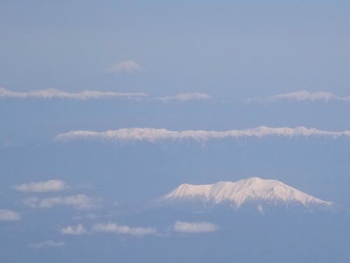 ２８御嶽山富士山