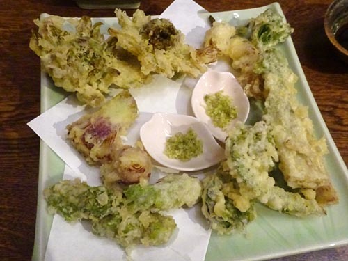 １６山菜天ぷら