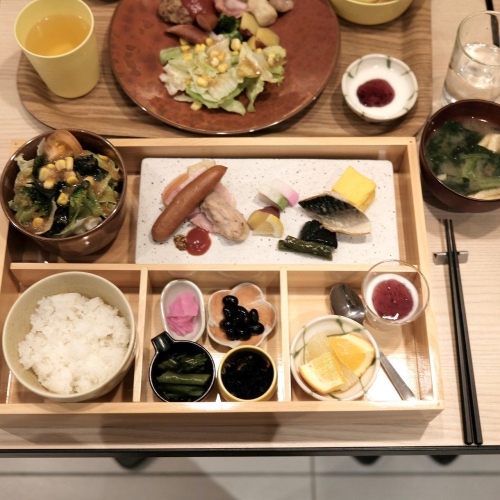朝食 hotel MONday 京都烏丸二条 (22)