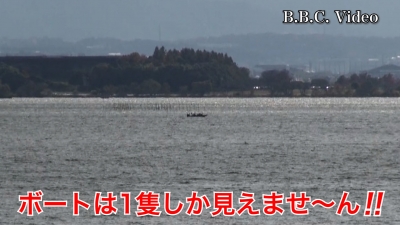 勤労感謝の日の琵琶湖はガラ空きです!! オフが近いですね #今日の琵琶湖（YouTubeムービー 21/11/23）