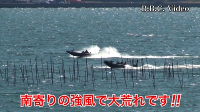 琵琶湖南湖は南のアホ風で大荒れです!! #今日の琵琶湖（YouTubeムービー 21/12/03）