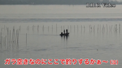 ベタナギの琵琶湖南湖!! ガラ空きなのにそこで釣りするかぁ〜 #今日の琵琶湖（YouTubeムービー 21/12/10）