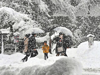 彦根は50cmを超える記録的な積雪
