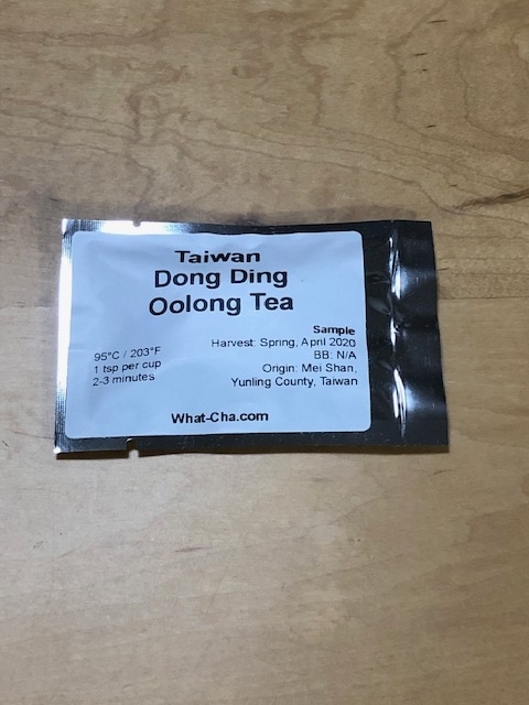 What-Cha　台湾2020春　Taiwan Dong Ding Oolong