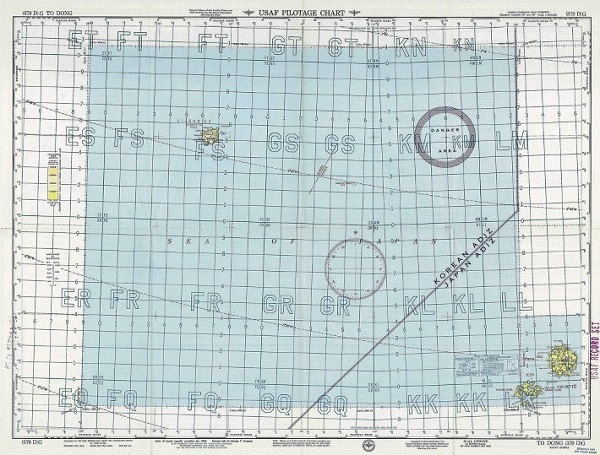 「竹島は日本領」米政府作製の航空図に明記…サンフランシスコ講和条約を反映