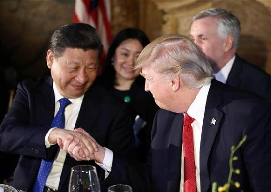 2017年4月初めの米支首脳会談で、習近平がトランプ大統領に「朝鮮（韓国）は、実はかつて中国の一部だった」と話した