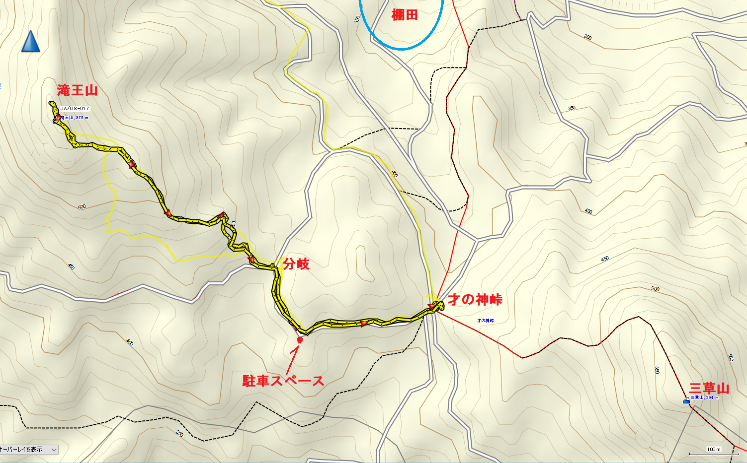 2021滝王山/地図
