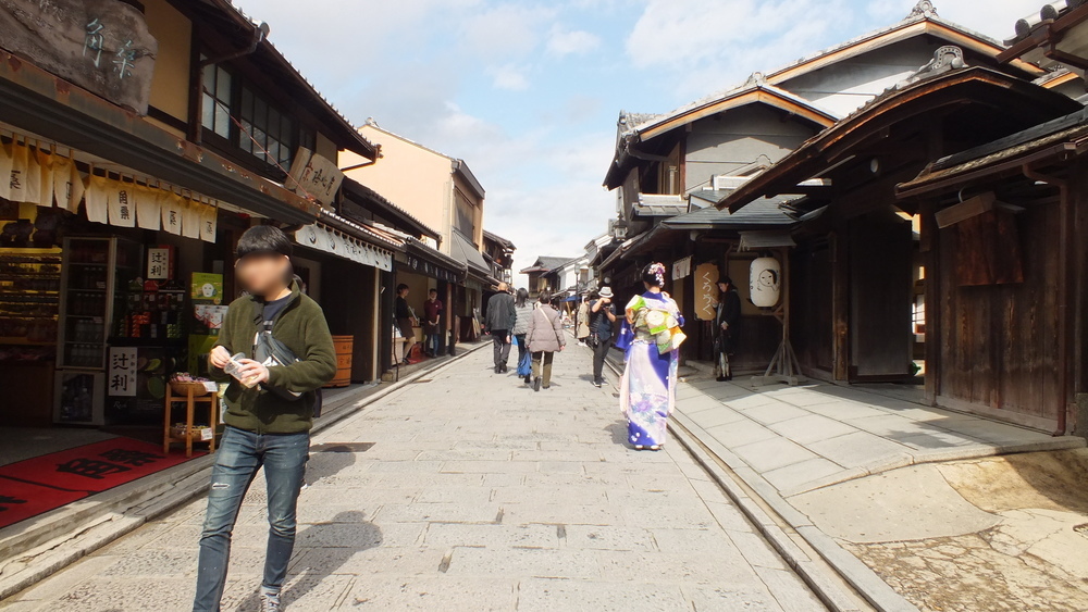 京都、祇園　産寧坂（三年坂）の画像2
