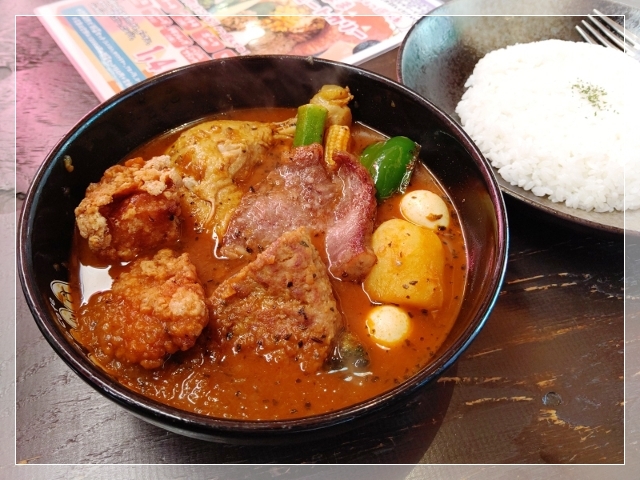 Curry & Cafe SAMA 生誕祭わがままミートミートカリー - スープカレー