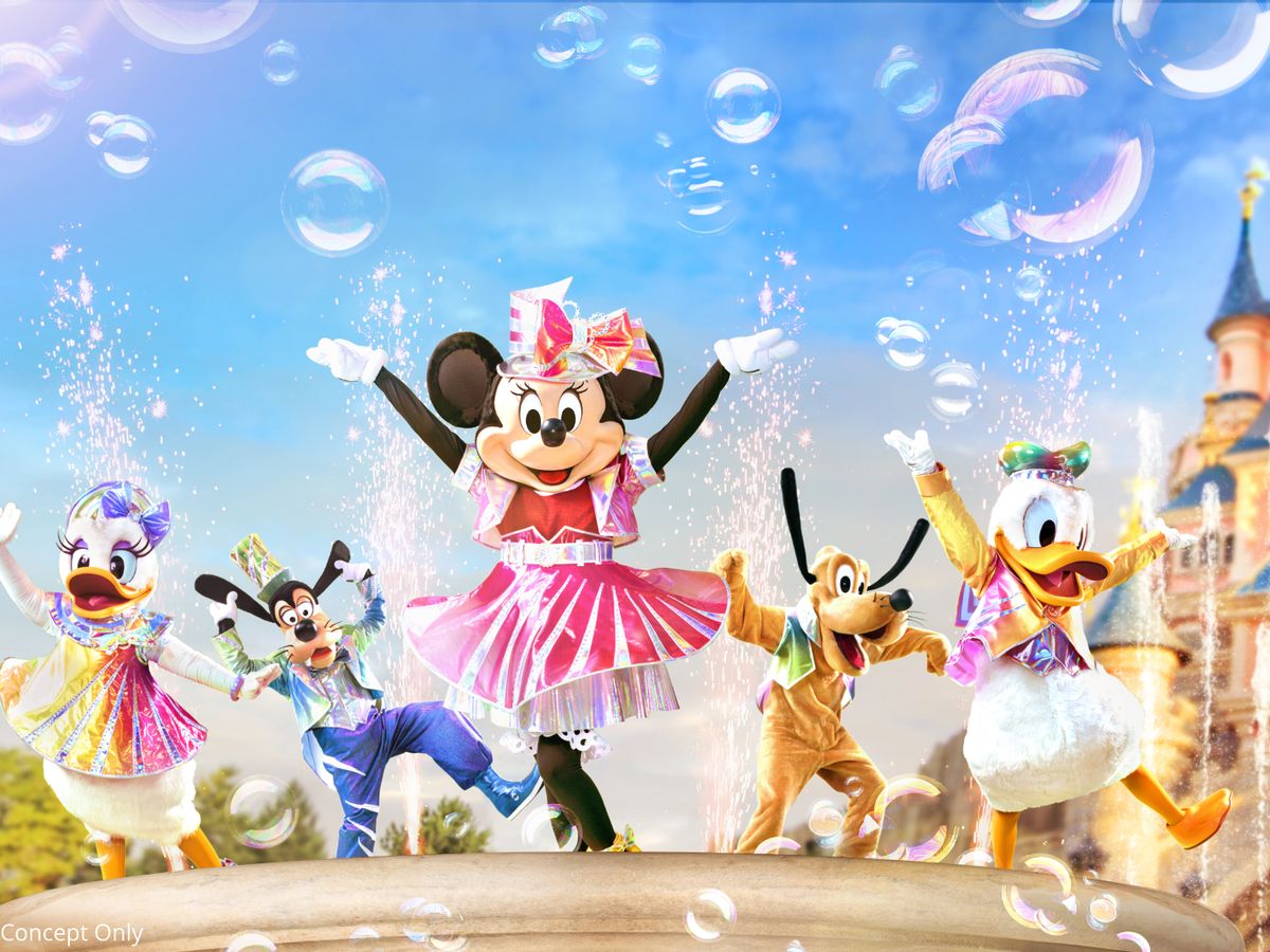 Disneyland Parisディズニーパリ30周年1600限定ミッキーミニー
