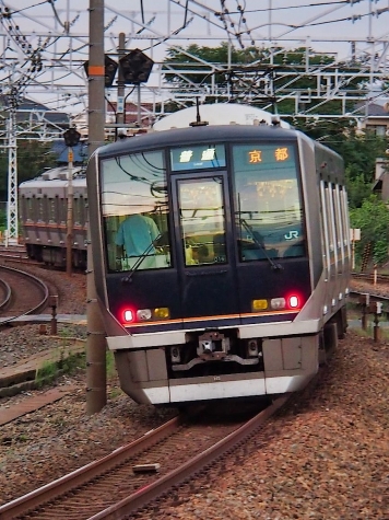 JR 京都線 321系 電車【山崎駅】