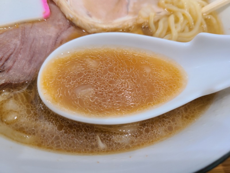 蘭　味噌ラーメン煮干　スープ