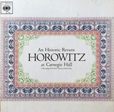 ホロヴィッツ1965ヒストリック･リターン CBS-SONY