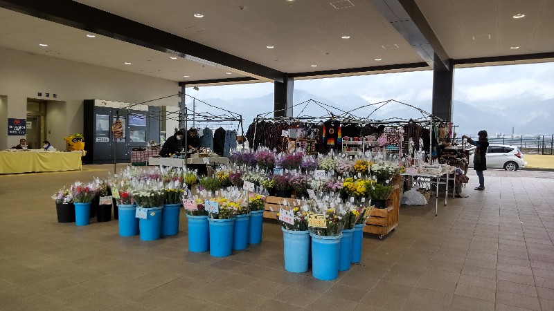 道の駅富士川お花フリーマーケット202103