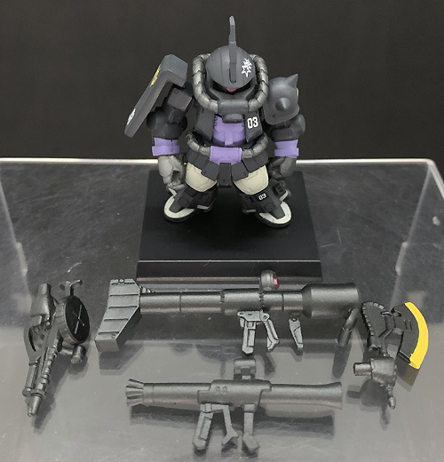 レビュー】 #1855 ガンダムコンバージコア 黒い三連星 高機動型
