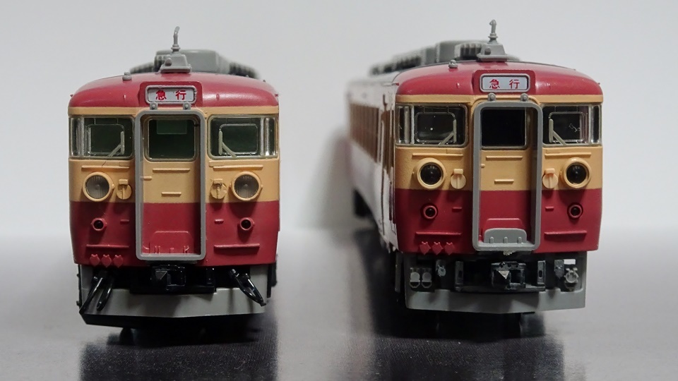 TOMIX 国鉄455(475)系 新旧製品を比較（クハ455形） - ビスタ模型鉄道 