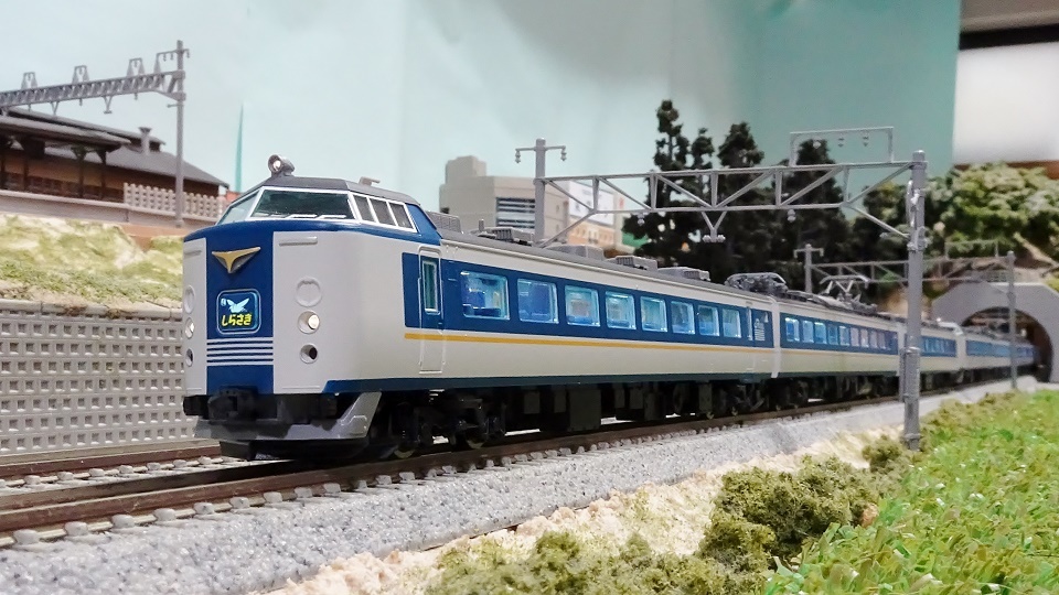 JR 485系特急「しらさぎ」新塗装 セットCを整備 - ビスタ模型鉄道（エヌゲージ日記）