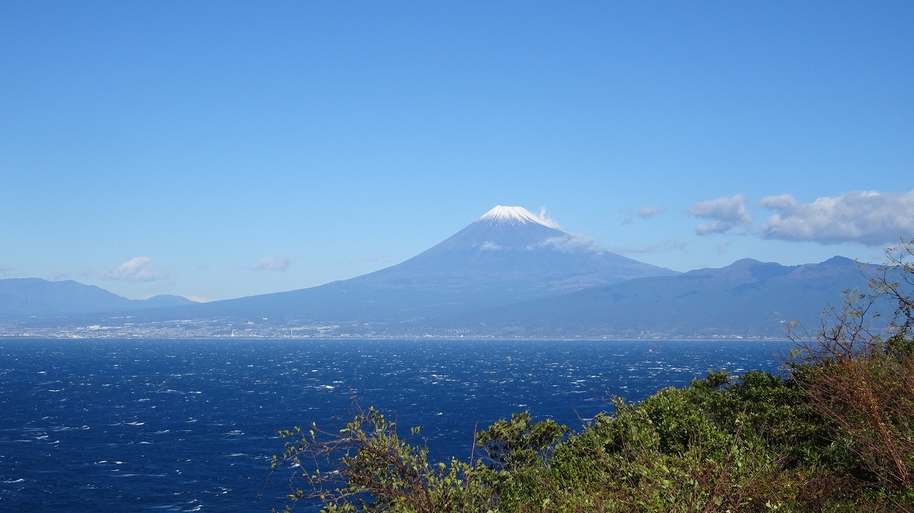 富士山と熱海梅園　（2021年11月）