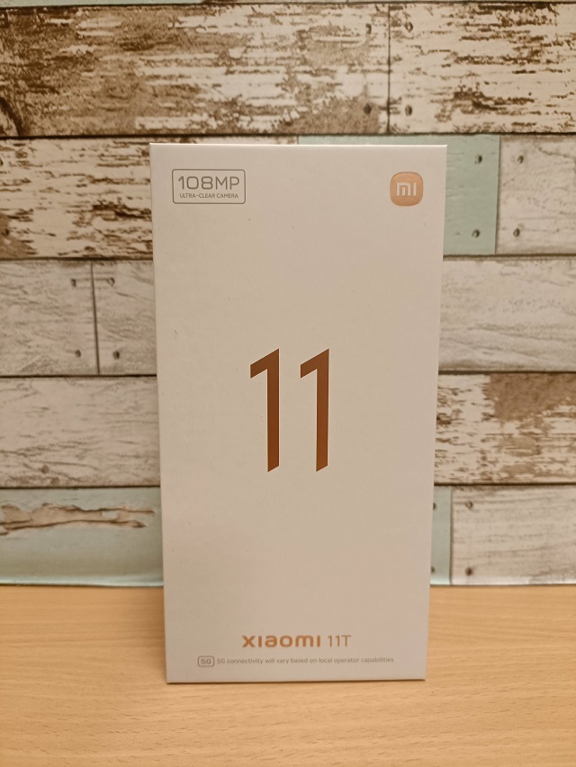 「Xiaomi 11T」外箱